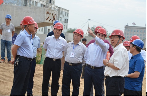 董事长孙波视察指导运城市河东西街延长线建设项目